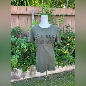 D&G DOLCE & GABBANA Underwear Printed Tshirt Size S
